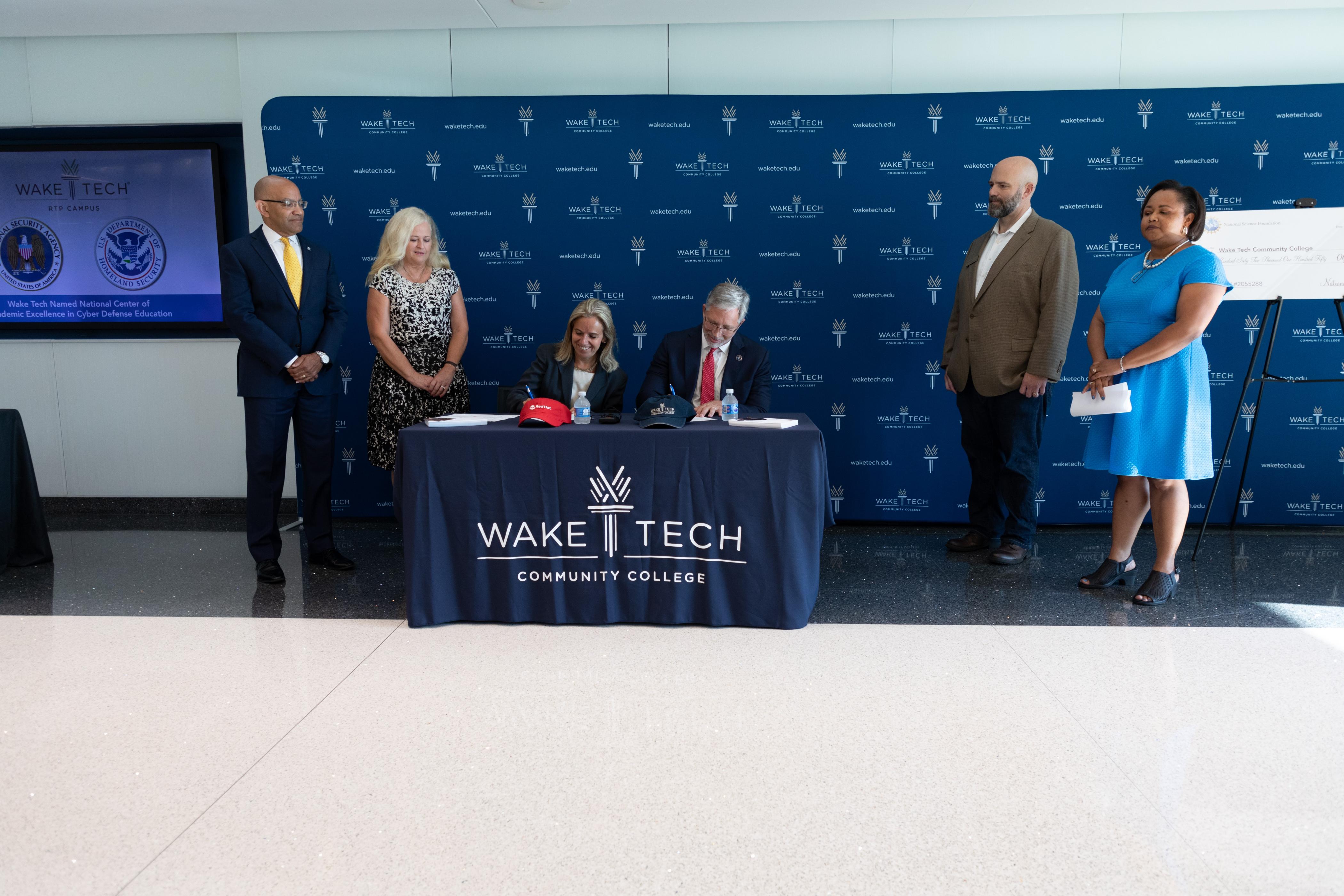 Wake Tech Collaborates with Red Hat to Offer Red Hat Training and